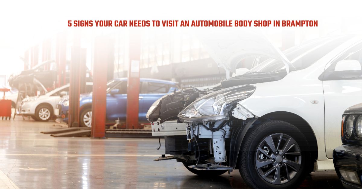 You are currently viewing 5 Signs Your Car Needs to Visit an Automobile Body Shop in Brampton