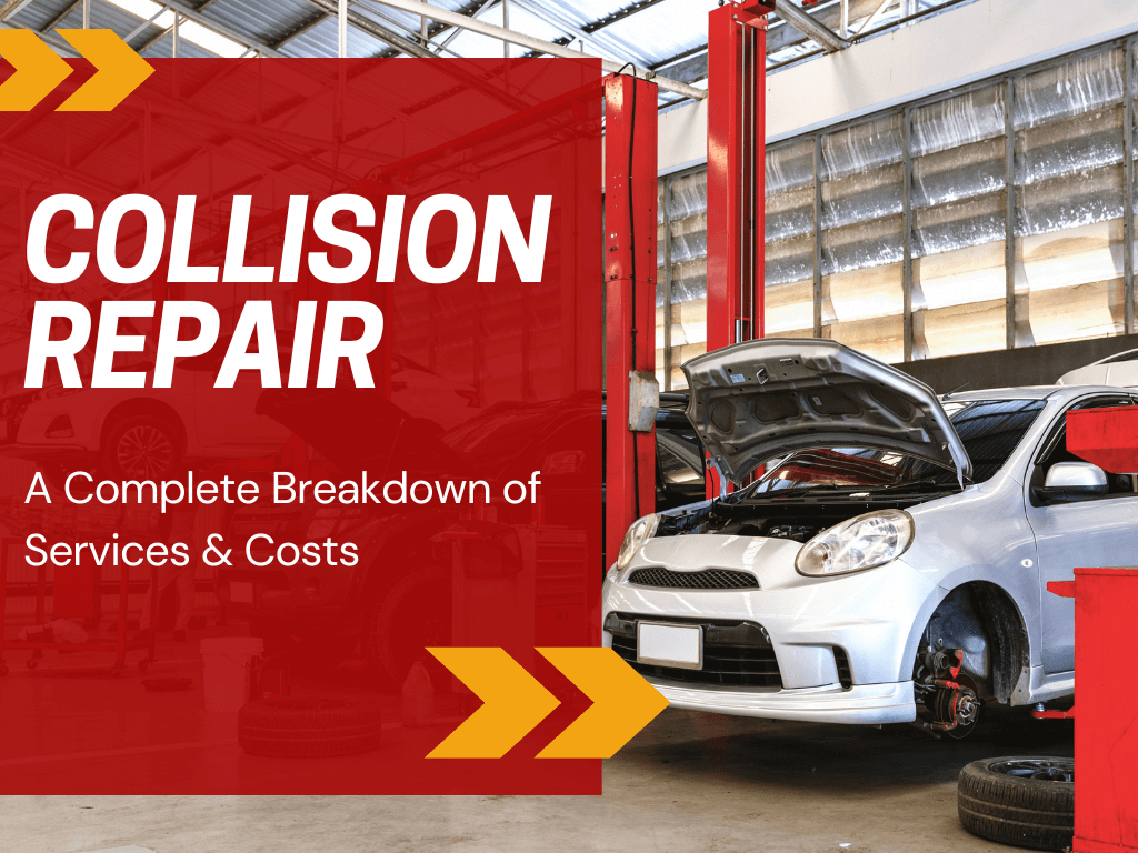 collision car image in the shop
